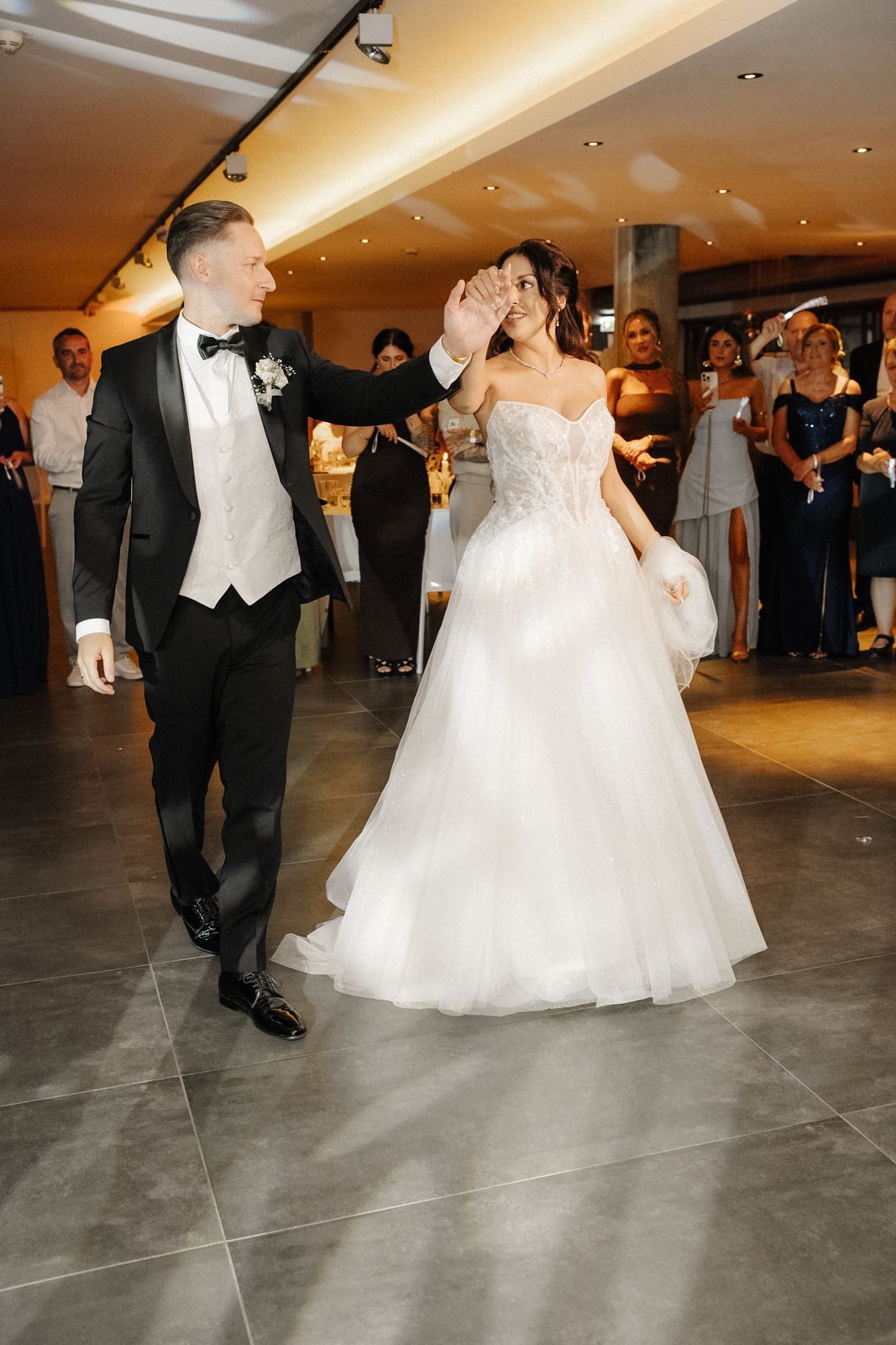 Julia und Sergej beim ersten Tanz